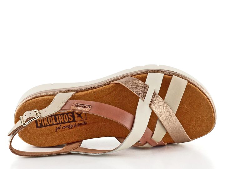 Pikolinos sandále na platforme Palma Marfil W4N-0650C1