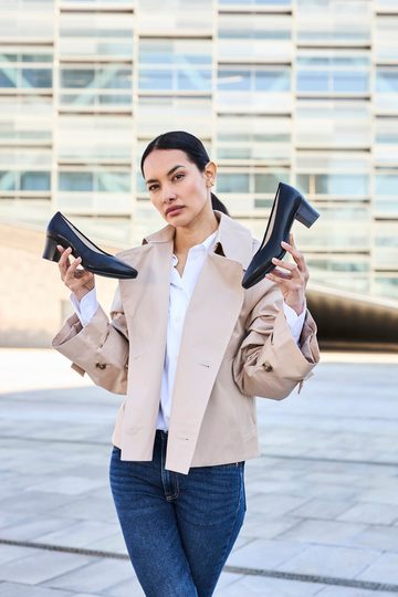 Rieker čierne lodičky 44650-04