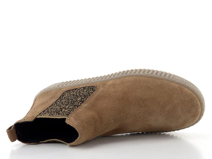 Gabor semišová členková obuv na platforme sahara 73.731.11