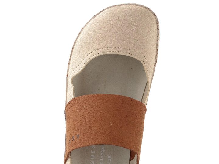 Asportuguesas pantofle s plnou špičkou Cana L nude P018176015