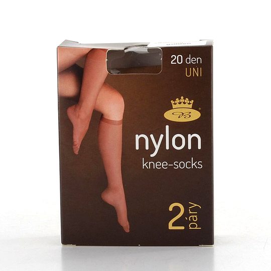 Jemné nylonové podkolenky golden 20 DEN 2 páry/balení