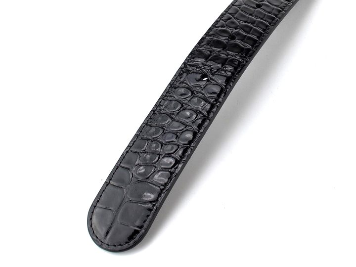 Högl dámský luxusní kožený opasek černý 0-156017-0101