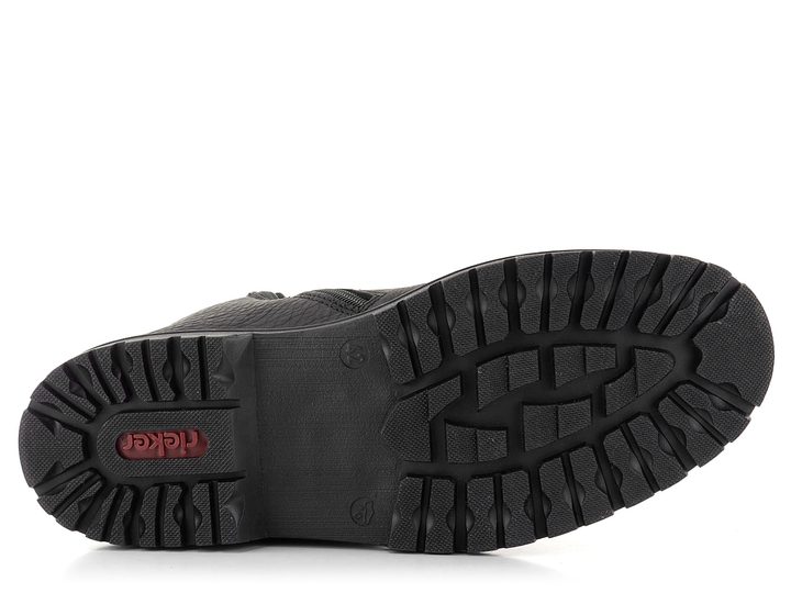 Rieker pánska vyteplená členková obuv s membránou čierna F3600-00