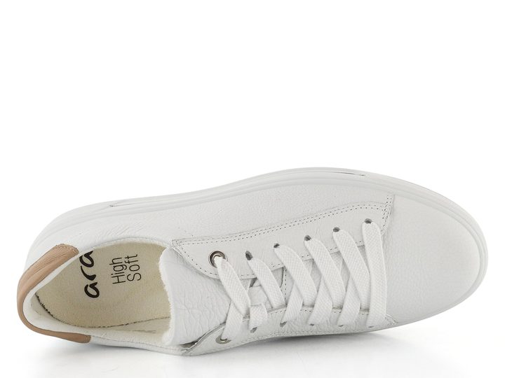 Ara dámské širší tenisky Canberra Weiss/Sand 12-23003-04