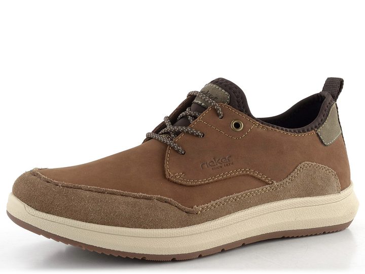 Rieker hnědé pánské polobotky 16950-24