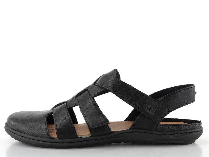Josef Seibel páskové sandály Caitlyn black 75801002