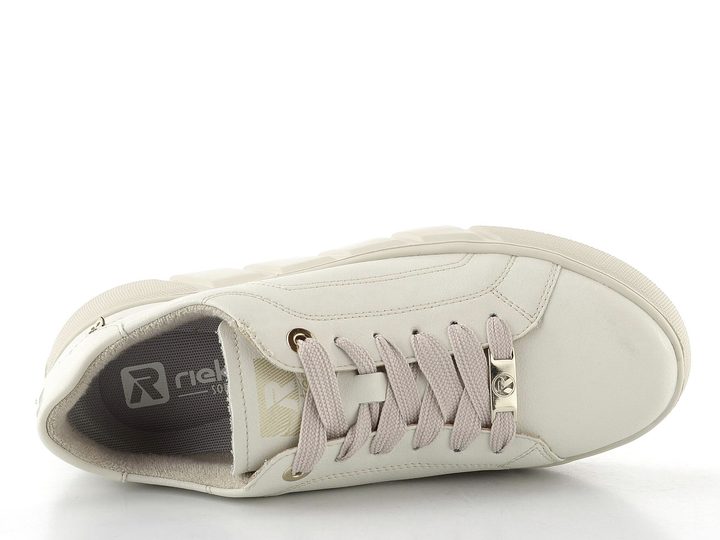 Rieker Sport dámske tenisky offwhite W2601-82