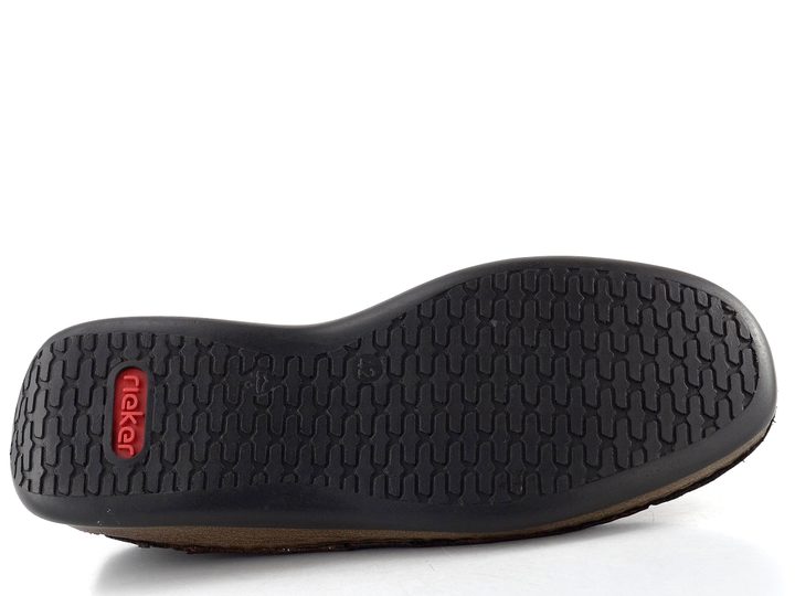 Rieker pánske poltopánky tmavo hnedé 05211-25