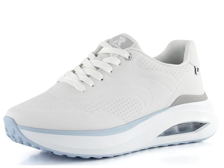 Rieker dámske tenisky na kline Offwhite W2700-80