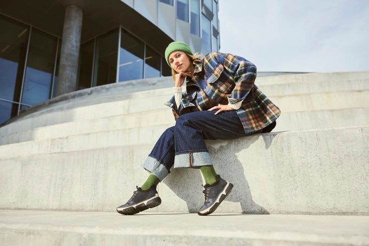 Rieker prozouvací polobotky modrý 45963-14