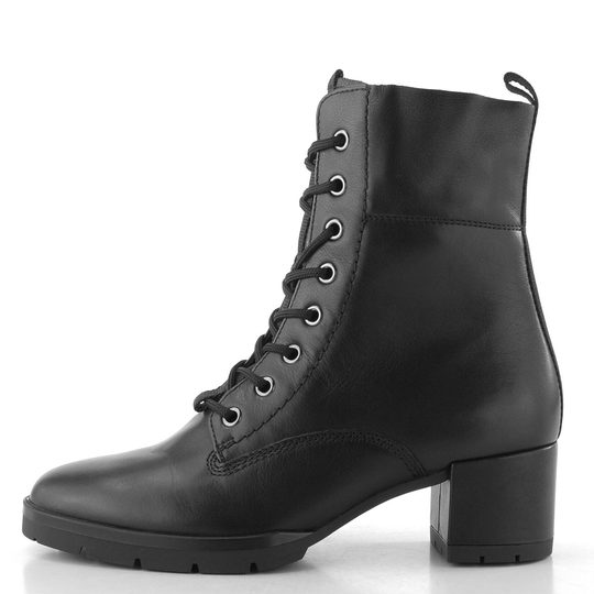 Högl hladký šněrovací kotník černý 0-134833-0100