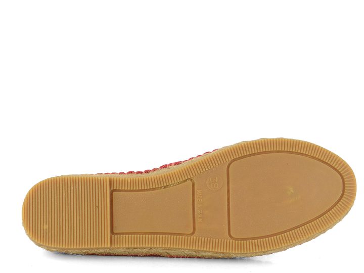 Gaimo Espadrilles mokasíny s proužky Atria Rojo
