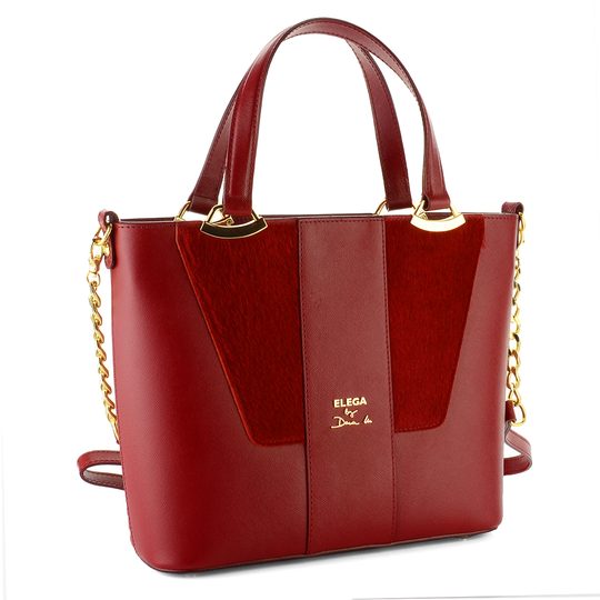 Elega by Dana M. kabelka shopper menšia rosso 69248