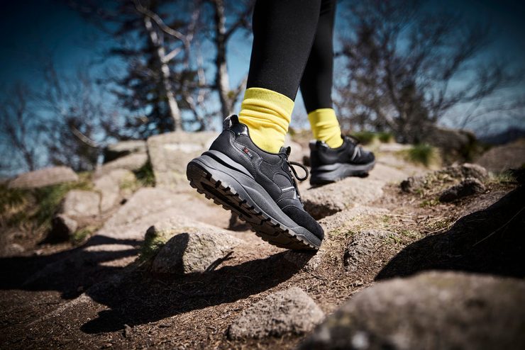 Rieker Sport čierne tenisky s membránou W2501-00