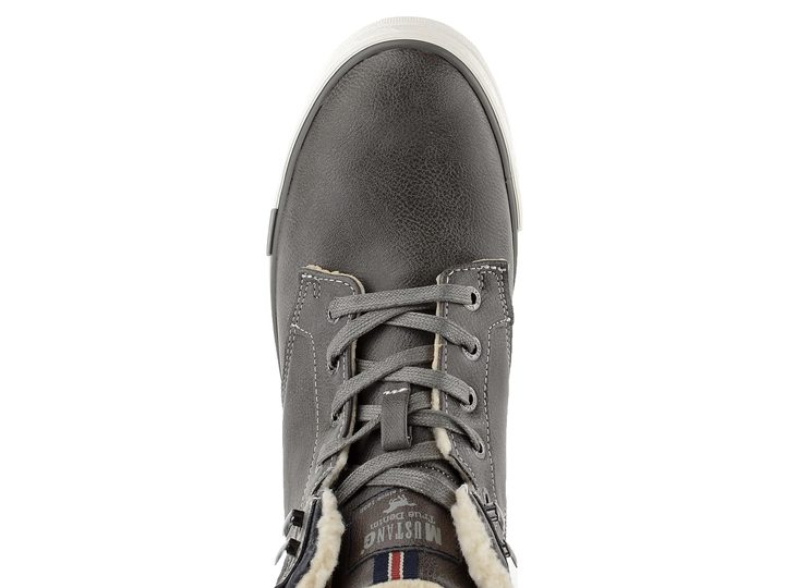 Mustang vyteplený kotník sneakers Dunkelgrau 4072-602