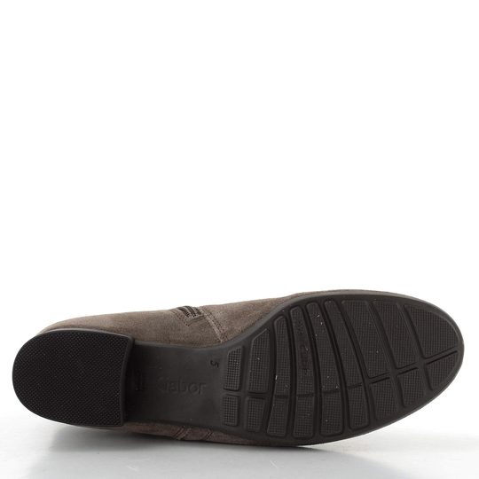 Gabor širší semišový kotník mohair/bronc 72.718.30