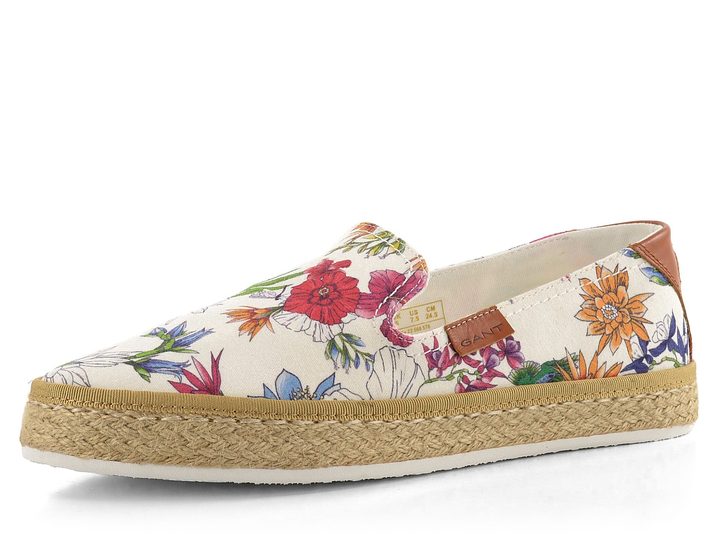 Gant plátené espadrilky s potlačou Raffiaville 22568578