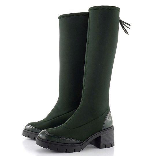 Hispanitas strečové čižmy so zadným zipsom forest Everest HI243682