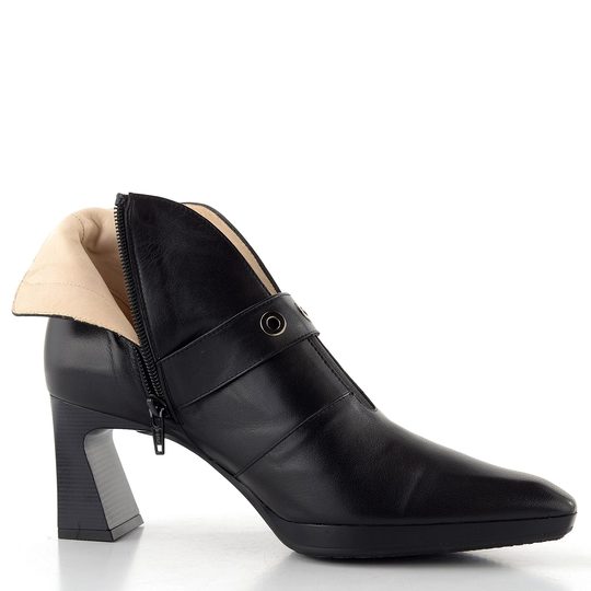 Hispanitas elegantní kotník na podpatku Atlanta black HI254244