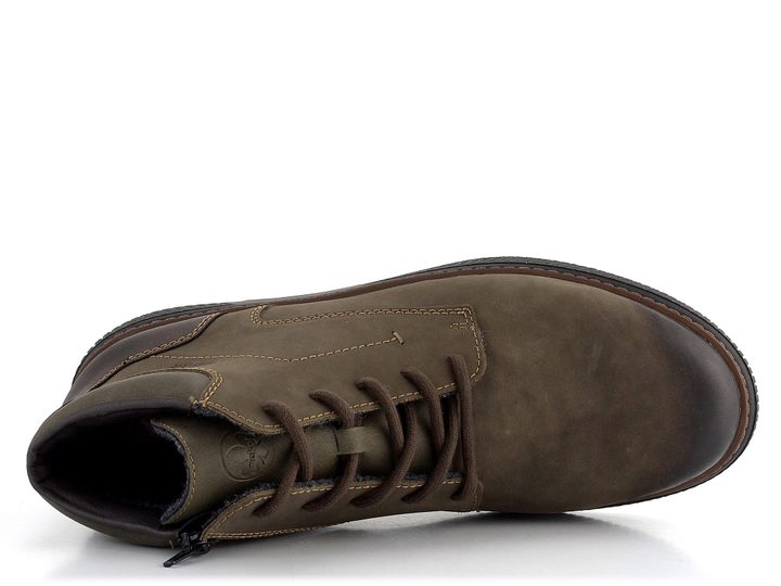 Rieker pánska šnurovacia členková obuv hnedá B3308-25