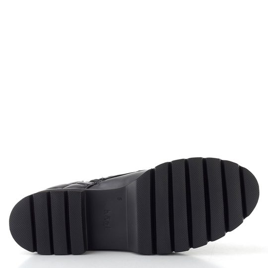 Högl luxusní šněrovací kotník černý 0-101540-0100