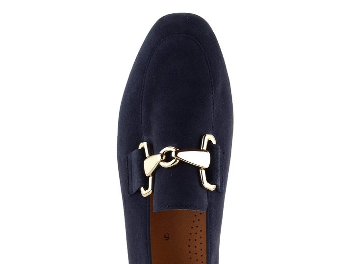 Gabor semišové mokasíny tmavo modré 65.211.36