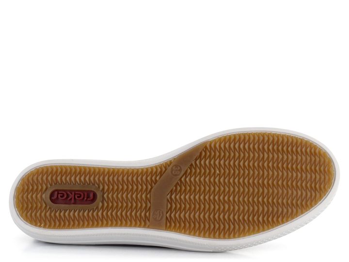 Rieker nazúvacie poltopánky s retiazkou čierne L5954-00