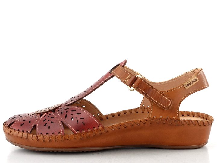 Pikolinos prořezávané baleríny s páskem Vallarta sandia 655-0841C1