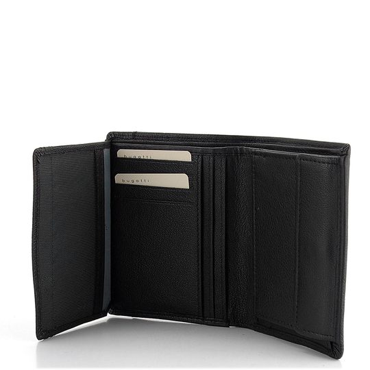 Bugatti pánská peněženka na výšku RFID Black 49133101