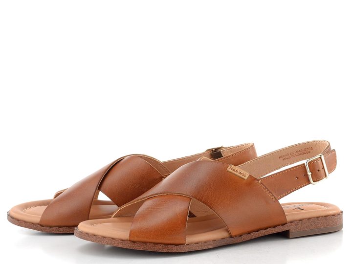 Pikolinos sandály se širokými pásky Algar brandy W0X-0576