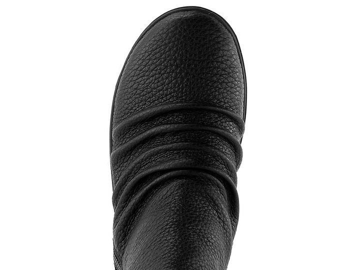 Rieker řasený kotník se zipem a membránou černý Z0056-00