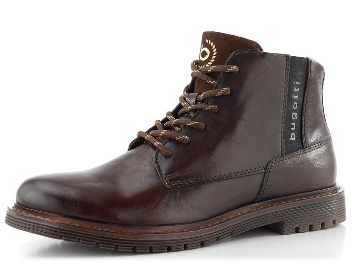 Bugatti pánský kotník tmavě hnědý 325-ATE32-1000