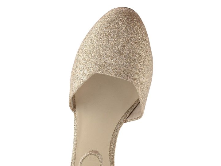 Tamaris lodičky s kotníkovým páskem Lt. gold glam 1-24432-41