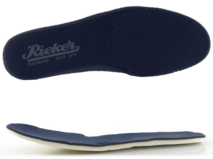 Rieker modré poltopánky so zipsom 11926-14