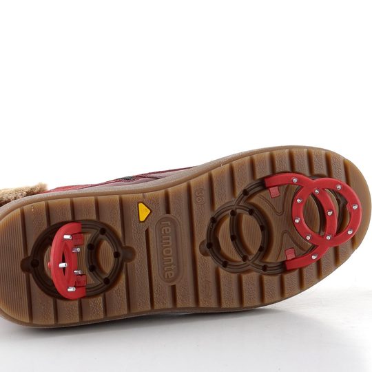 Remonte šněrovací kotník s membránou a gripy červený D0U78-35