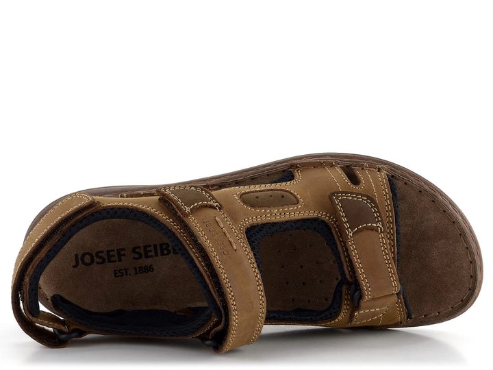 Josef Seibel pánské sandály Braun-kombi 27308TE86