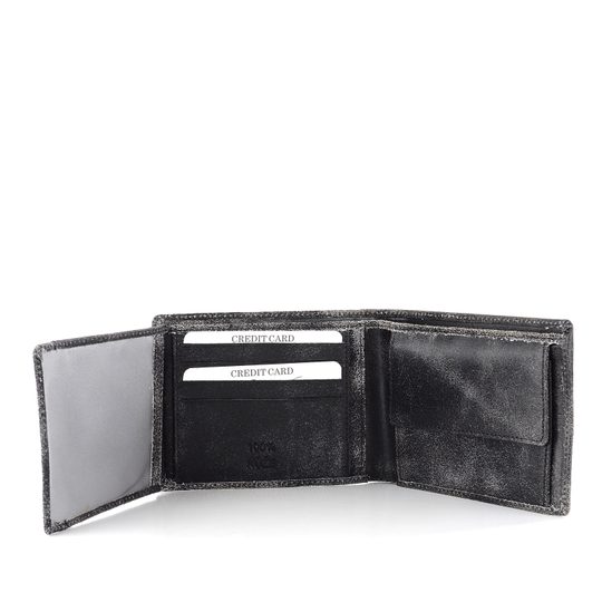 JADI  pánska peňaženka antracitová tieňovaná X72-01