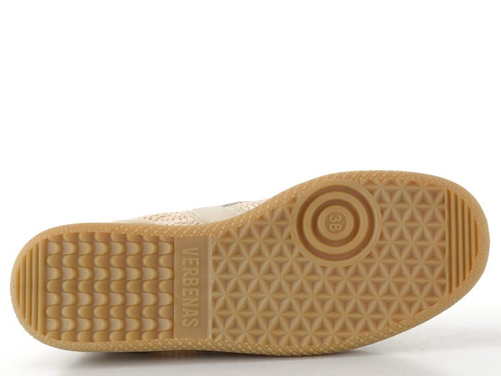 Verbenas šněrovací tenisky Sound vaniglia/trigo 9802651061