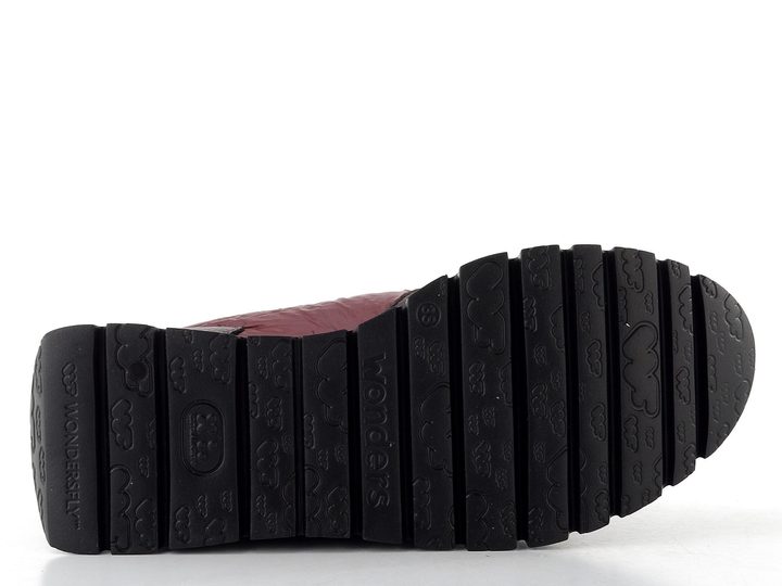 Wonders dámské tenisky na platformě cobre/burdeos/powder/plomo A-2491