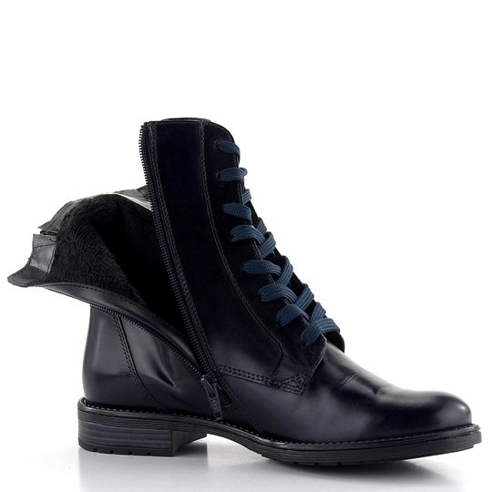 Bagatt šněrovací kotník tmavě modrý D11-AFS3G-3000