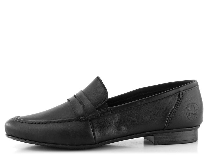 Rieker černé mokasíny 51954-01