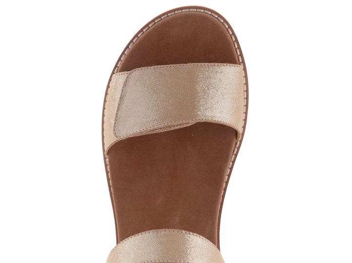 Ara dámske sandále Kent-Sport metalické béžové 12-28114-08