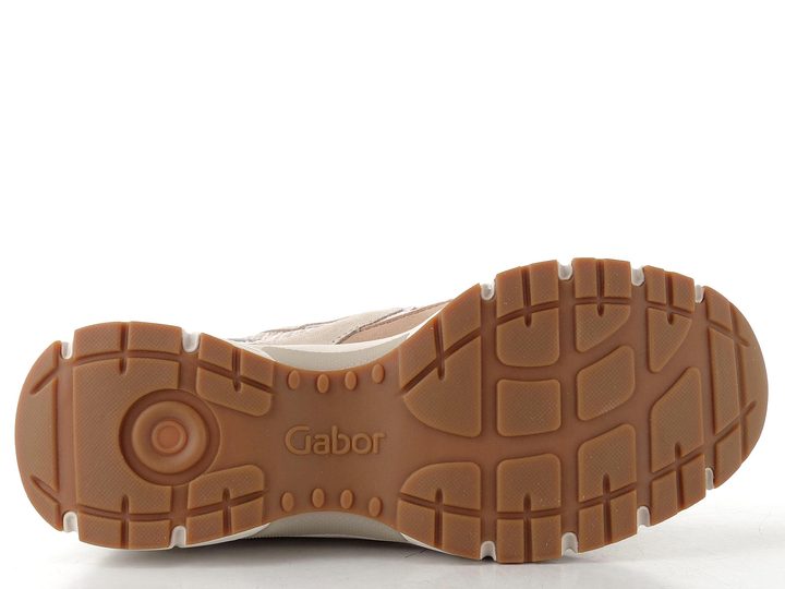 Gabor šněrovací tenisky oak/sand/creme 86.536.33