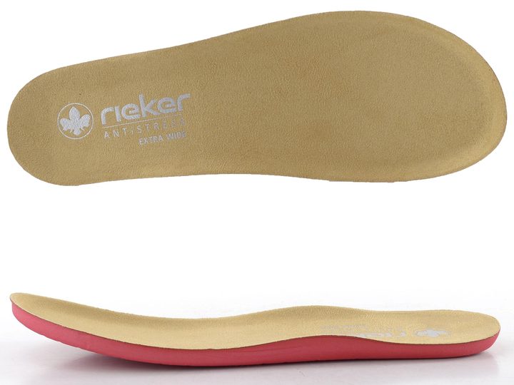 Rieker perforované šněrovací polobotky bílé N2405-80