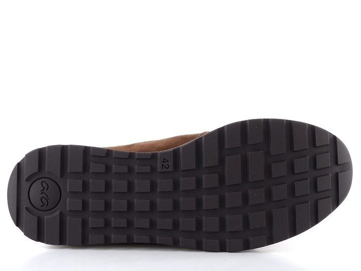 Ara širší pánské tenisky kožené Matteo Mocca/Amarone 11-24501-24