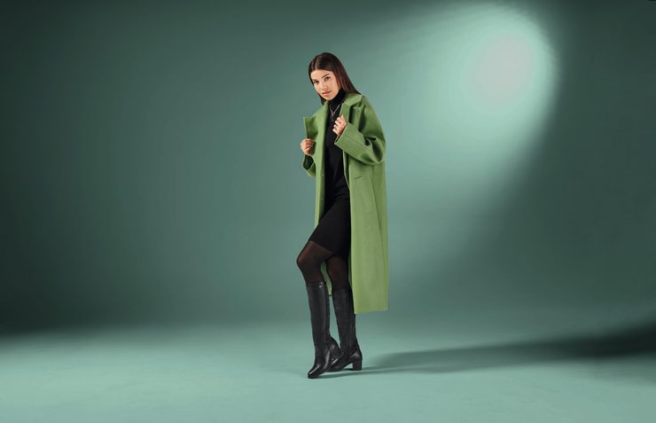 Rieker černé kozačky se strečí Y2050-00