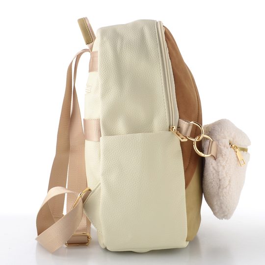 Remonte městský batoh s ledvinkou crema/sand/reh/ivory Q0533-61