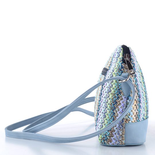 Rieker farebná kabelka Blau-Multi/Aqua  H1510-90