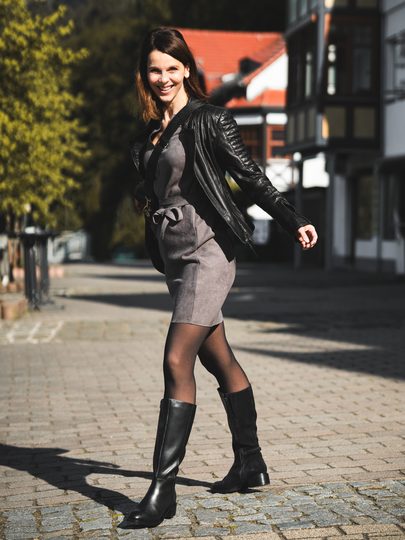 Ara dámské kozačky černé Parker 12-26102-01