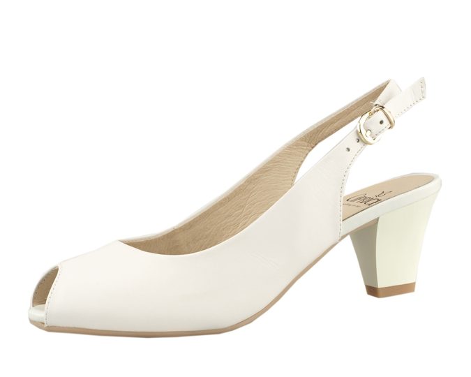 Caprice dámské sandály bílé